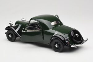 Citroen Traction Avant 11 Coupe Zielony Solido 1:18 8179 Metal — zdjęcie 5 z 8