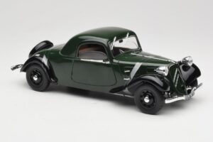 Citroen Traction Avant 11 Coupe Zielony Solido 1:18 8179 Metal — zdjęcie 6 z 8