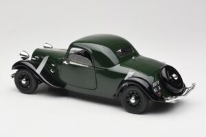 Citroen Traction Avant 11 Coupe Zielony Solido 1:18 8179 Metal — zdjęcie 7 z 8