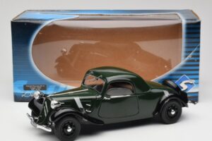 Citroen Traction Avant 11 Coupe Zielony Solido 1:18 8179 Metal — zdjęcie 8 z 8