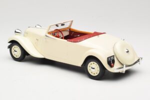 Citroen Traction Avant 11B Kabriolet Kremowy Norev 1:18 181440 Metal — zdjęcie 5 z 6
