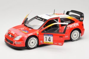 Citroen Xsara T4 WRC #14 P. Bugalski / J-P. Chiaroni WRC 2001 Solido 1:18 9021 Metal — zdjęcie 2 z 8