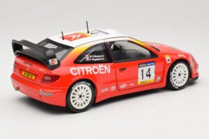 Citroen Xsara T4 WRC #14 P. Bugalski / J-P. Chiaroni WRC 2001 Solido 1:18 9021 Metal — zdjęcie 3 z 8