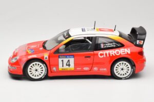 Citroen Xsara T4 WRC #14 P. Bugalski / J-P. Chiaroni WRC 2001 Solido 1:18 9021 Metal — zdjęcie 4 z 8