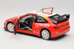 Citroen Xsara T4 WRC #14 P. Bugalski / J-P. Chiaroni WRC 2001 Solido 1:18 9021 Metal — zdjęcie 5 z 8
