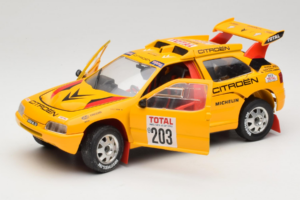 Citroen ZX Rallye Raid #203 1992 Solido 1:18 9003-N1 Metal — zdjęcie 2 z 8