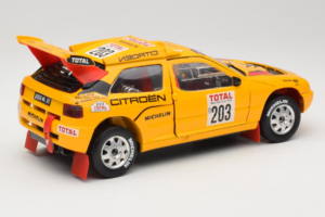 Citroen ZX Rallye Raid #203 1992 Solido 1:18 9003-N1 Metal — zdjęcie 3 z 8