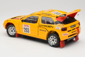 Citroen ZX Rallye Raid #203 1992 Solido 1:18 9003-N1 Metal — zdjęcie 7 z 8