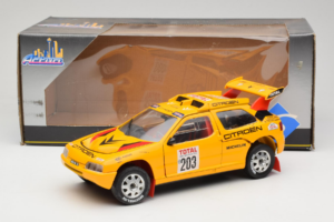 Citroen ZX Rallye Raid #203 1992 Solido 1:18 9003-N1 Metal — zdjęcie 8 z 8