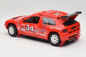 Citroen ZX Rallye #34 Rally 1992 Solido 1:18 9003 Metal — zdjęcie 7 z 8