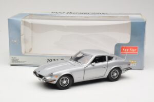 Datsun 240Z S30 Srebrny Sun Star 1:18 3503 Metal — zdjęcie 8 z 8