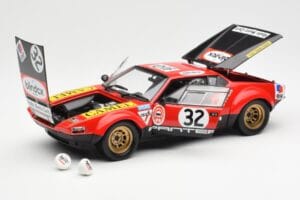 De Tomaso Pantera #32 Jaquemin / Deprez 24 Hours of Le Mans 1972 Kyosho 1:18 08855B Metal — zdjęcie 2 z 8