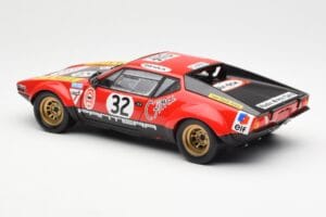 De Tomaso Pantera #32 Jaquemin / Deprez 24 Hours of Le Mans 1972 Kyosho 1:18 08855B Metal — zdjęcie 6 z 8