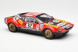 De Tomaso Pantera #32 Jaquemin / Deprez 24 Hours of Le Mans 1972 Kyosho 1:18 08855B Metal — zdjęcie 7 z 8