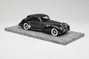 Delage D8-120 Kabriolet Czarny Minichamps 1:18 107115131 Metal — zdjęcie 4 z 6