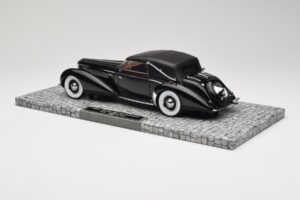 Delage D8-120 Kabriolet Czarny Minichamps 1:18 107115131 Metal — zdjęcie 5 z 6