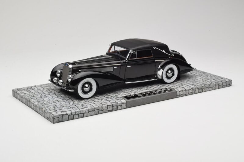 Delage D8-120 Kabriolet Czarny Minichamps 1:18 107115131 Metal