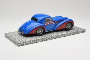 Delahaye Type 145 V12 Coupe Niebieski Czerwony Minichamps 1:18 107116121 Żywica — zdjęcie 2 z 6