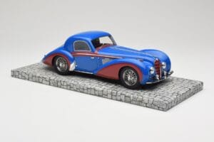 Delahaye Type 145 V12 Coupe Niebieski Czerwony Minichamps 1:18 107116121 Żywica — zdjęcie 4 z 6