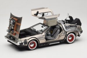 DeLorean DMC-12 Back to the Future Part III Sun Star 1:18 2712 Metal — zdjęcie 2 z 8