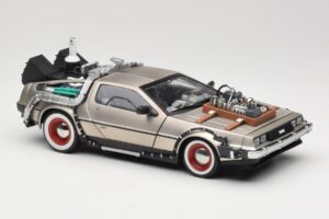 DeLorean DMC-12 Back to the Future Part III Sun Star 1:18 2712 Metal — zdjęcie 6 z 8