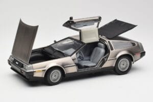 DeLorean DMC-12 LK Srebrny Sun Star 1:18 2701 Metal — zdjęcie 2 z 8