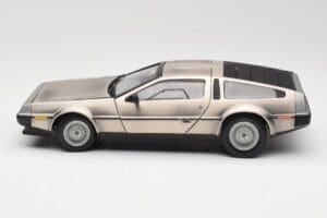 DeLorean DMC-12 LK Srebrny Sun Star 1:18 2701 Metal — zdjęcie 4 z 8