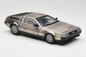 DeLorean DMC-12 LK Srebrny Sun Star 1:18 2701 Metal — zdjęcie 6 z 8