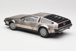 DeLorean DMC-12 LK Srebrny Sun Star 1:18 2701 Metal — zdjęcie 7 z 8