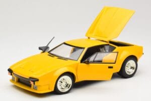 De Tomaso Pantera Żółty Hot Wheels 1:18 27809 Metal — zdjęcie 2 z 8
