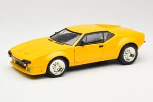 De Tomaso Pantera Żółty Hot Wheels 1:18 27809 Metal