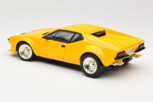 De Tomaso Pantera Żółty Hot Wheels 1:18 27809 Metal — zdjęcie 7 z 8