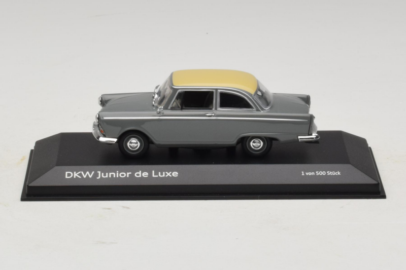 DKW Junior DeLuxe Szary Minichamps 1:43 A5-5794 Metal