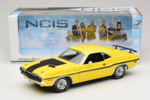 Dodge Challenger R/T NCIS TV Series Car Greenlight 1:18 12845 Metal — zdjęcie 8 z 8
