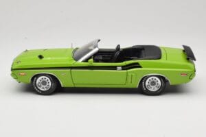 Dodge Challenger Kabriolet Zielony Greenlight 1:18 12803-06G Metal — zdjęcie 4 z 8