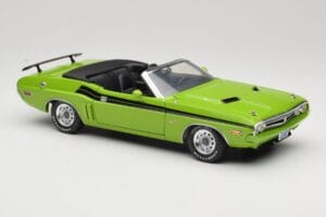 Dodge Challenger Kabriolet Zielony Greenlight 1:18 12803-06G Metal — zdjęcie 6 z 8