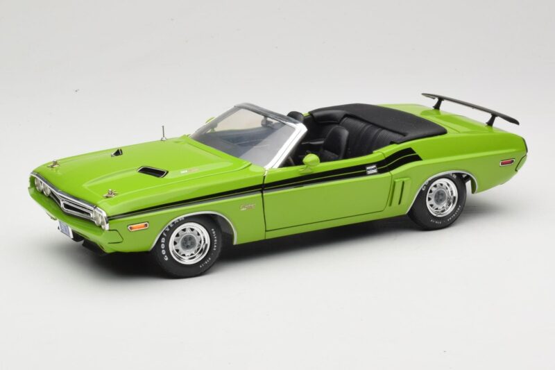 Dodge Challenger Kabriolet Zielony Greenlight 1:18 12803-06G Metal