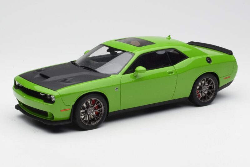 Dodge Challenger SRT Hellcat Zielony GT Spirit 1:18 GT168 Żywica