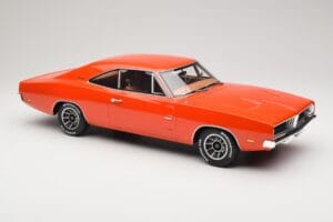 Dodge Charger Hemi Pomarańczowy Otto 1:12 G060 Żywica — zdjęcie 4 z 6