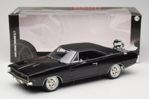 Dodge Charger R/T Steve McQueen Bullitt Movie Greenlight 1:18 12839 Metal — zdjęcie 8 z 8