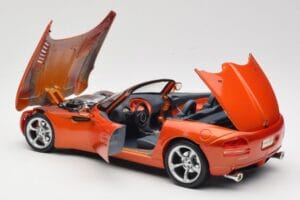 Dodge Concept Vehicle Pomarańczowy Maisto 1:18 50323 Metal — zdjęcie 5 z 8