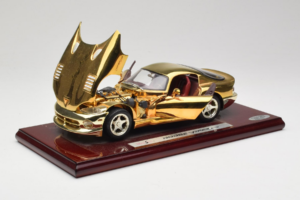 Dodge Viper GTS Gold Plated 23K Maisto 1:18 GP001 Metal — zdjęcie 2 z 8