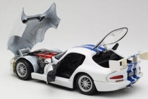 Dodge Viper GTS-R GT2 Biały 1997 Maisto 1:18 50316 Metal — zdjęcie 5 z 8