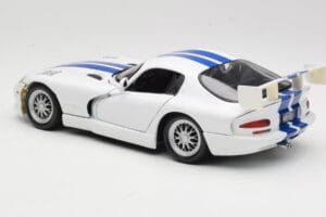 Dodge Viper GTS-R GT2 Biały 1997 Maisto 1:18 50316 Metal — zdjęcie 7 z 8
