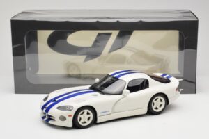 Dodge Viper GTS Stone White GT Spirit 1:18 GT940 Żywica — zdjęcie 6 z 6