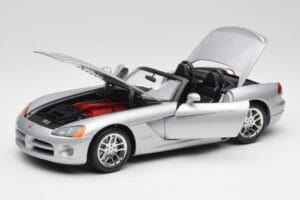 Dodge Viper SRT-10 Bright Srebrny Bburago 1:18 34908 Metal — zdjęcie 2 z 8