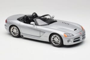 Dodge Viper SRT-10 Bright Srebrny Bburago 1:18 34908 Metal — zdjęcie 6 z 8