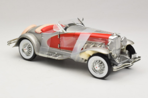 Duesenberg SJ Clark Gable's Car Srebrny Czerwony ERTL 1:18 7962 Metal — zdjęcie 4 z 6