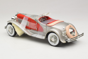 Duesenberg SJ Clark Gable's Car Srebrny Czerwony ERTL 1:18 7962 Metal — zdjęcie 5 z 6