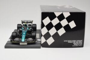 Aston Martin AMR22 Aramco #5 S. Vettel Monaco GP 2022 Minichamps 1:18 117220305 Żywica — zdjęcie 6 z 7